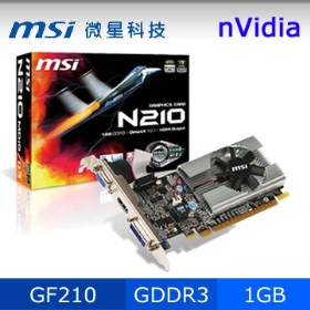微星N210 MD1G/D3 1G DDR3 顯示卡
