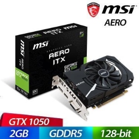 微星 GeForce GTX 1050 AERO 2G OCV1 顯示卡