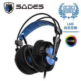 [信達電腦] SADES 賽德斯 Locust plus 狼蝗 RGB 電競耳麥 7.1 (U