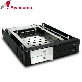Awesome 2.5吋雙槽硬碟抽取盒